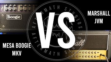 Mesa MkV vs Marshall JVM Shootout (Full Nerd video)