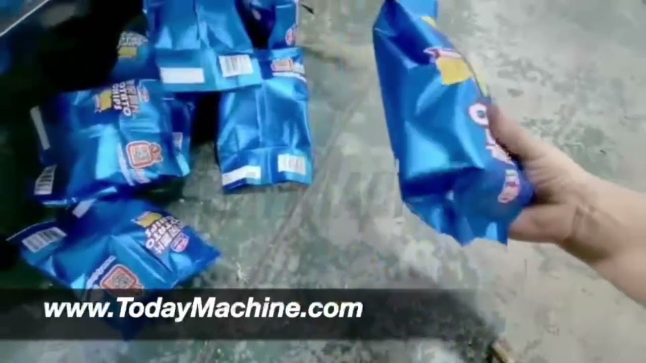 New potato chips manual packing machine SMALL MACHINE