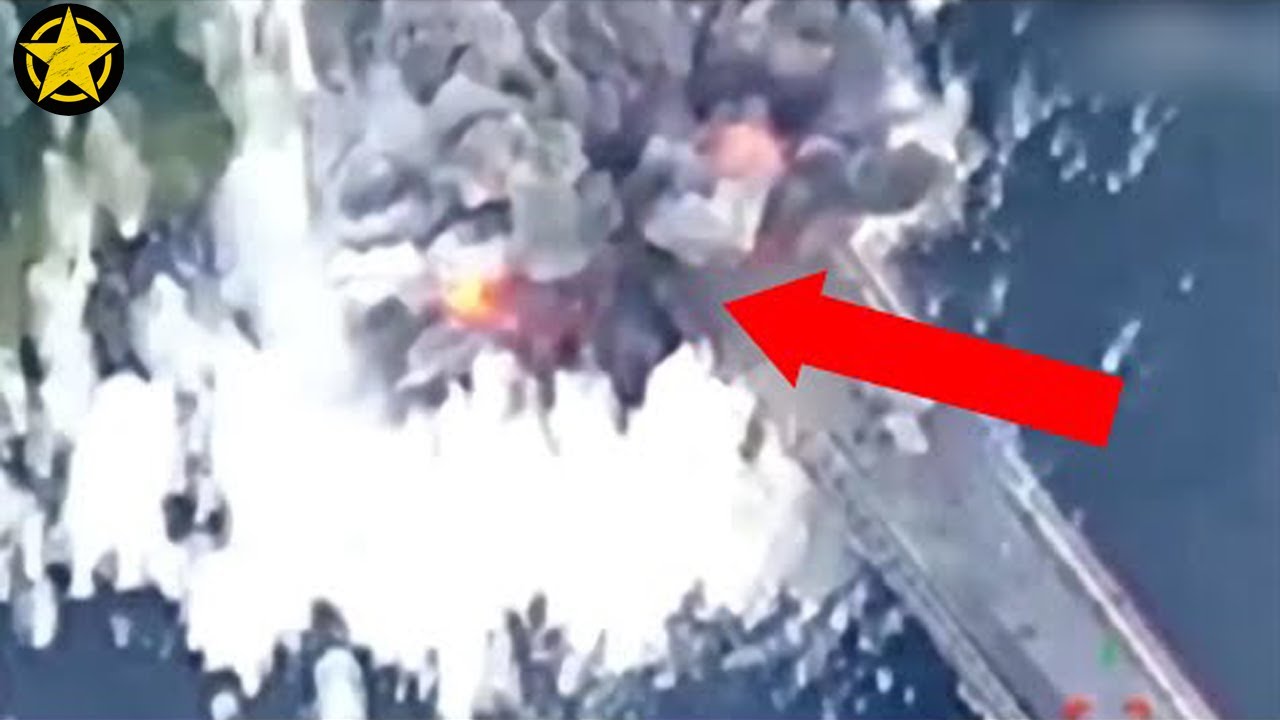 Ukrainian Jets STRIKE Russian Bridge with JDAM Bombs — And then this happened...!