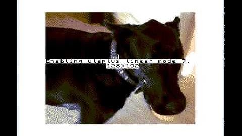 ZEsarUX emulator - UlaPlus additional video modes