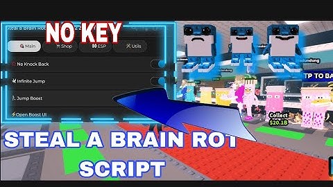 INSTANT STEAL]STEAL A BRAINROT Script | Auto Farm, Godmode, Anti-Kick | PASTEBIN 2025 (UNPATCHED)