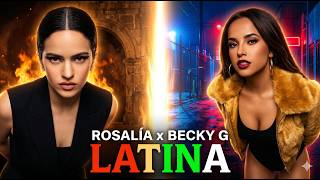 ROSALÍA nueva canción | LATINA x BECKY G 🔥 AI Concept Film (Musica Fuego)
