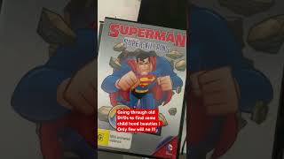 DVDs that = childhood #thelandbeforetime #superman #scoobydoo #dvd #oldies #bestmovies #likeandshare