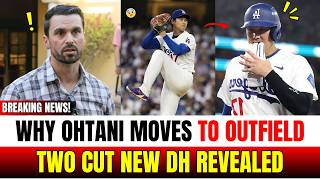 EMERGENCY! Ohtani is Moving to the OUTFIELD — Dodgers Cut 2 Players & Name New DH!