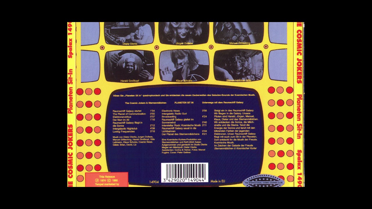The Cosmic Jokers – Planeten Sit-In | Vinyl | CD –