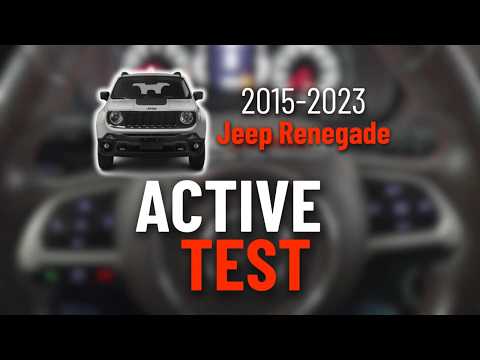 How To Run Active Tests On A Jeep: Wipers, Windows, Fuel Pump | Youcanic Ucan-Ii