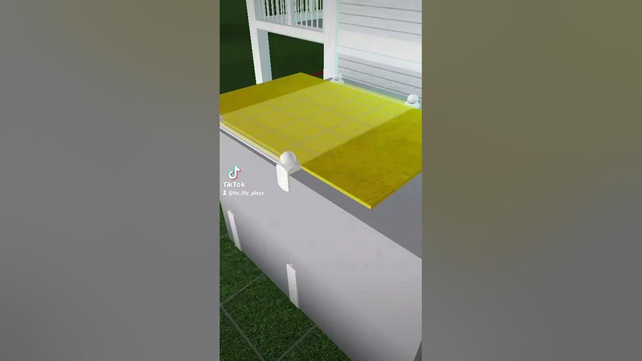 How to add a canopy to the bloxburg canopy bed! YouTube