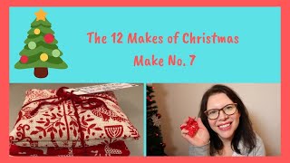 Vlogmas 2019 - Make No.7, easy gift to sew