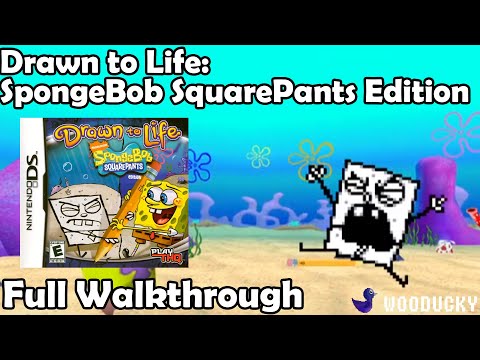 Drawn to Life: SpongeBob SquarePants Edition (DS) - Full Walkthrough