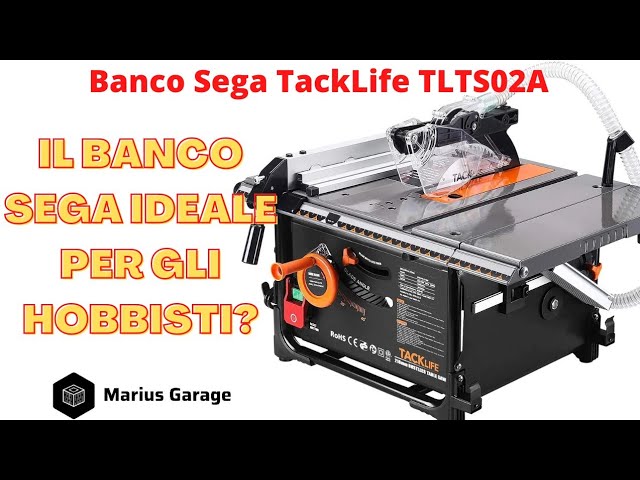 Banco sega Tacklife Tlts02a - Il banco sega ideale per gli