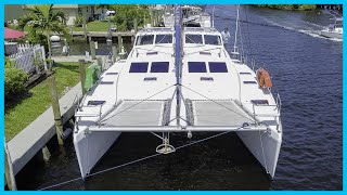 Is This the PERFECT BLUEWATER Cruising Catamaran? [Full Tour] Learning the Lines