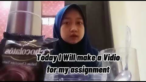 Procedure text-HOW TO MAKE A HOT CHOCOLATE |tugas bahasa inggris