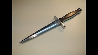 Making a Stiletto Knife from an Old File
