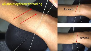 Threading knot and grip techniques | how to hold thread in fingers 