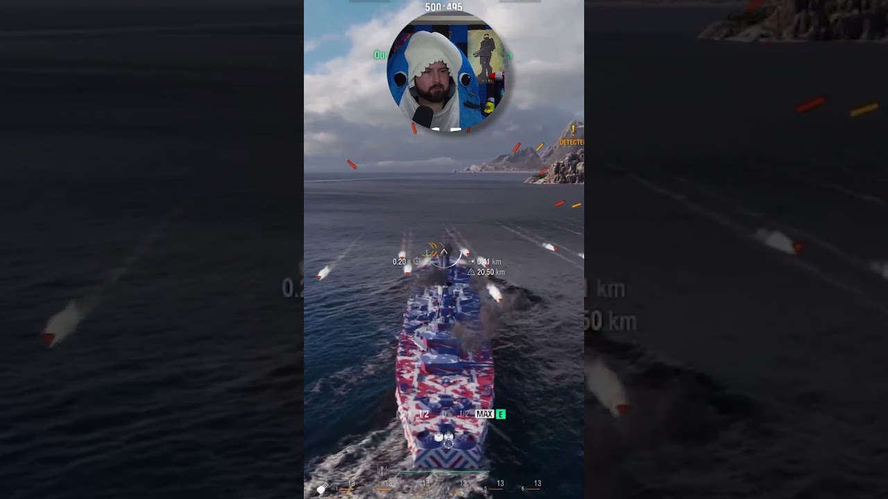 EZ Dodge #shorts #gaming #worldofwarships #twitch #moments #live #funny #memes #comedy