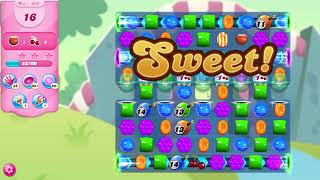Candy Crush Saga Level 962 NO BOOSTERS