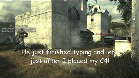 C4 and After - epic MW3 C4 fail
