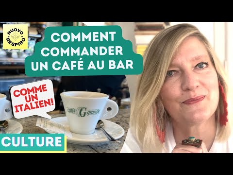 Vidéo: Comment commander des boissons au café italien dans un bar en Italie