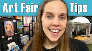 Art Fair Tips - 5 Things I Wish I Knew as a BEGINNER