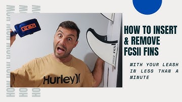 HOW to INSERT and REMOVE FCS II FINS.