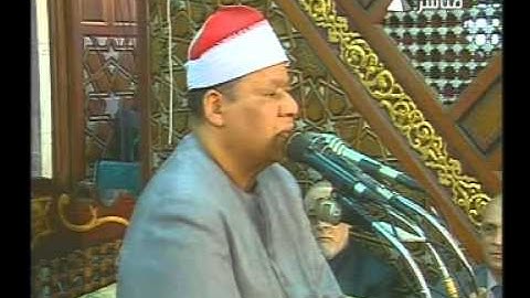 الشيخ محمود أبو الوفا الصعيدي وتلاوة صلاة الجمعة من سوهاج يوم 10 4 09 من مسجد العرف بالله