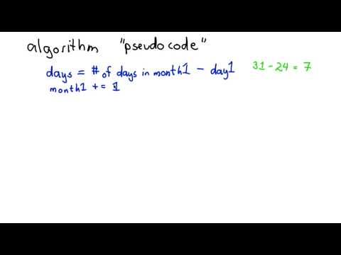Video: Skillnaden Mellan Algoritm Och Pseudokod