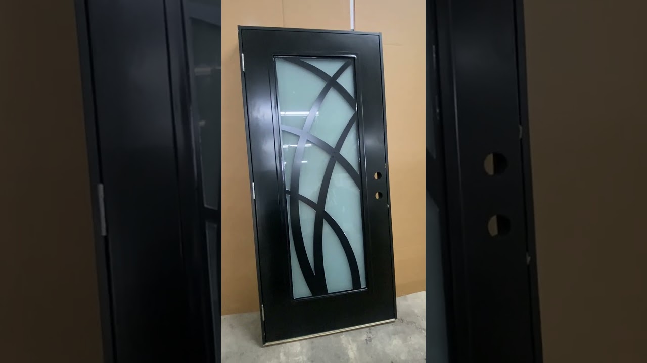 Model FGS38 - Modern Flush Glaze Door With SDL Designs