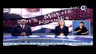 Class of 2013 matric results annoucement