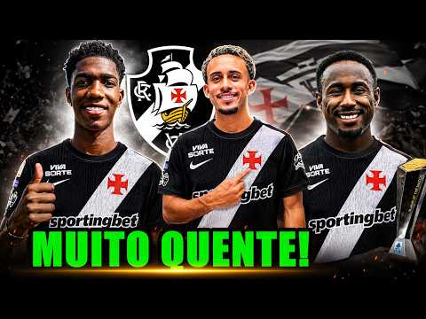 VASCO FECHANDO 3 CONTRATAÇÕES | FLUMINENSE x VASCO e MAIS ÚTIMAS NOTÍCIAS DO VASCO