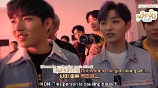 [ENG SUB] 180414 Okay Wanna One Ep 11 - Wing wing! Boomerang MV Filming by WNBSUBS