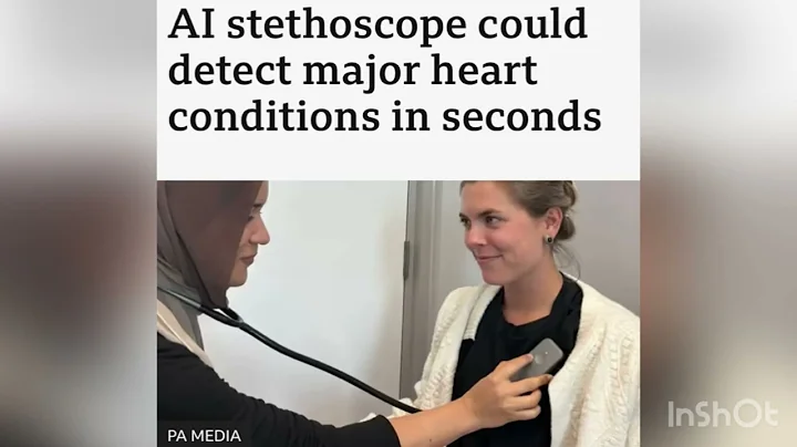 Ai Stethoscope detects Major heart conditions in seconds quicker than normal stethoscope! 