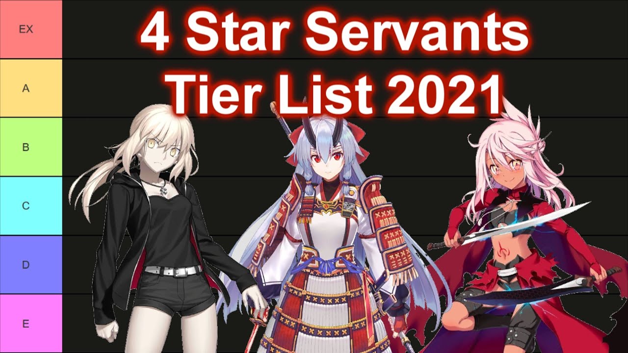 Servant Tier List  Fate Grand Order Wiki - GamePress