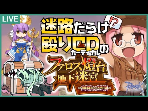 【RO:Lif鯖】🌀迷路だらけ❗❓殴りCD の ファロス迷宮🔨【25.06.29】