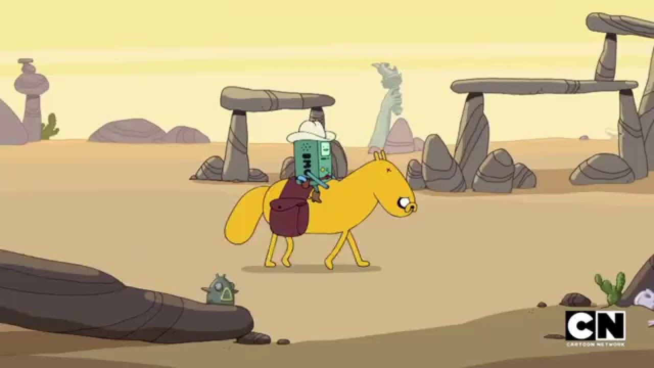 Adventure Time Angel Face Song - Robot Cowboy (BMO) - YouTube