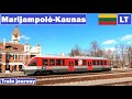 Lithuania , Marijampolė-Kaunas train journey 2022 [4K]