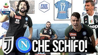 CHE SCHIFO! JUVENTUS 31 NAPOLI | LIVE REACTION TIFOSI NAPOLETANI HD