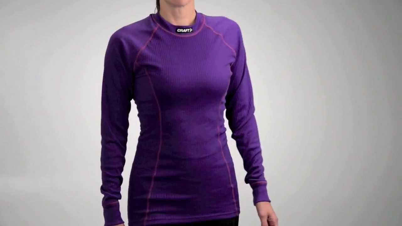 Craft Women's Active Crew Neck Long Sleeve Baselayer - from Performance ...