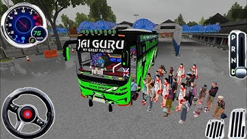 Bus Simulator 2025: Euro Bus Offroad Adventure 3D Bus Games - Bus Game Android Gameplay part -1