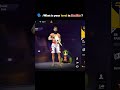 Free fire id level ? #freefire #ajjubhai #allgaming #shorts