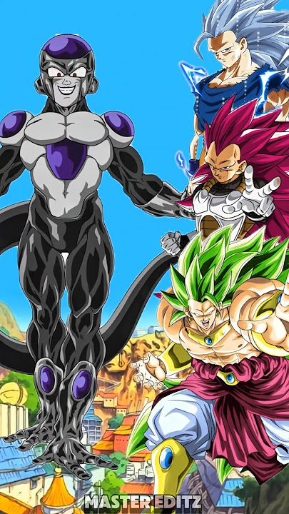 BLACK FRIEZA VS GOKU MUI 3, VEGETA UE 3 AND BROLY SSJ3 LEGENDARY 🤯