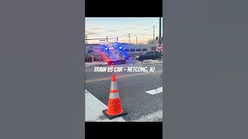 NETCONG, N.J.- A New Jersey Transit commuter train struck a vehicle near Netcong Station.