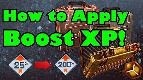 BF4: How to Apply Boost XP (BattleField 4 Tips & Tricks)