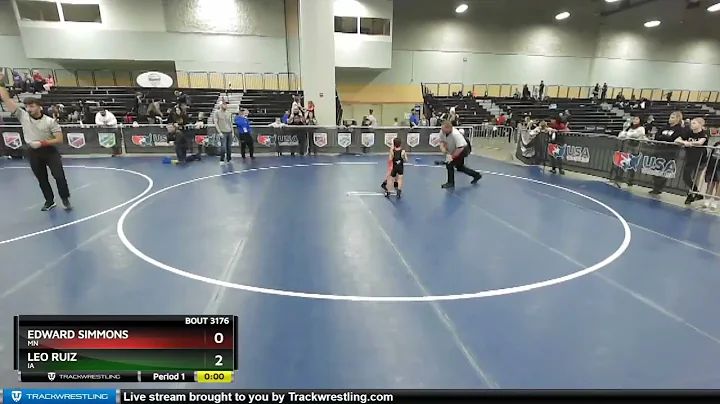 43 Lbs 7th Place Match - Leo Ruiz, IA Vs Edward Si...