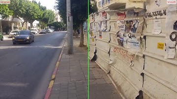 Sightec Real-Time video Smoothing -Walking in the street