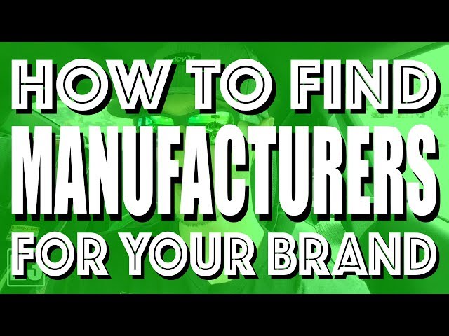 How To Find Manufacturers & Suppliers For Your Clothing Brand 