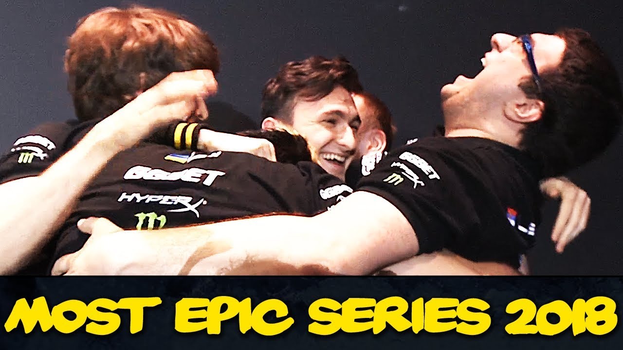 NAVI vs FNATIC - MOST EPIC SERIES of 2018? WTF 34k COMEBACK - GESC DOTA 2