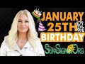 ♒️ Born On January 25th - Happy Birthday - Today&#39;s Horoscope 2021 - SunSigns.Org