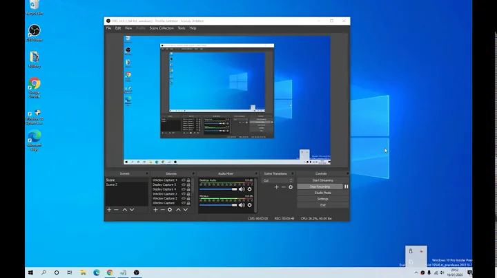 How do you switch between Virtual Desktop Screens Quickly Windows 10