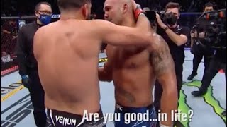 Robbie Lawler Asks Nick Diaz “Are You GOOD..... In LIFE”