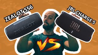 ZEALOT S56 vs JBL CHARGE 5 | Quem  venceu essa batalha de áudio?